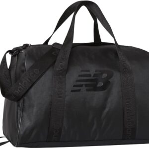 Neues Gleichgewicht Männer Frauen Unisex Opp Core Duffel Bag Small & Medium Travel Gymnastik Duffels, Schwarz/Schwarz