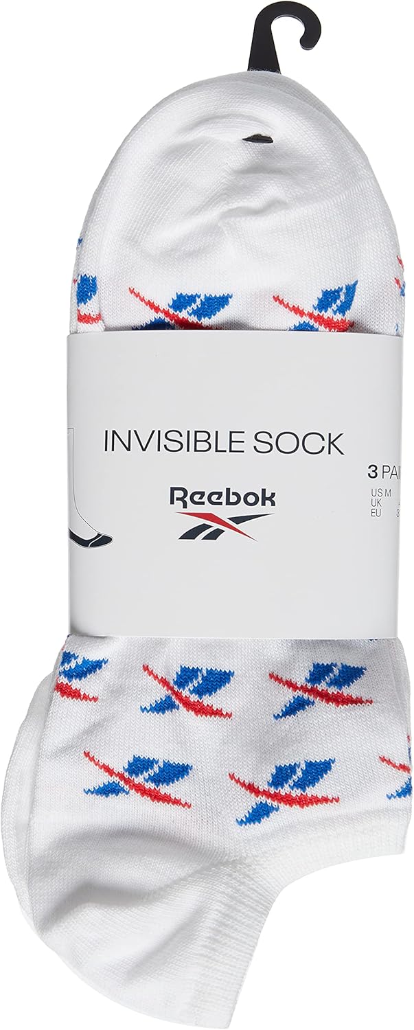 Reebok unisex cl fo unsichtbarer Socken 3p -Socken