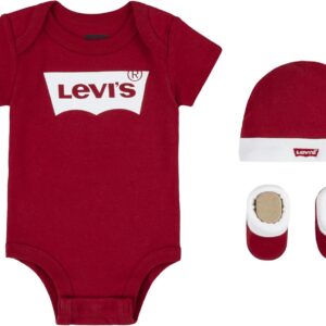 Levi’s Kids Baby-Jungen Kleinkind-Strampelanzug (3er Pack)