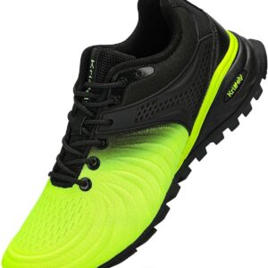 Kricely Trail Running Shoes Herren Running Shoes Road Running Schuhe Trainer Leichte Wanderschuhe Fitnessschuhe Trekkingschuhe