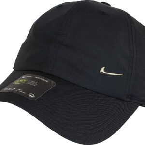 Nike Heritage 86 Metall Swoosh Cap, schwarz