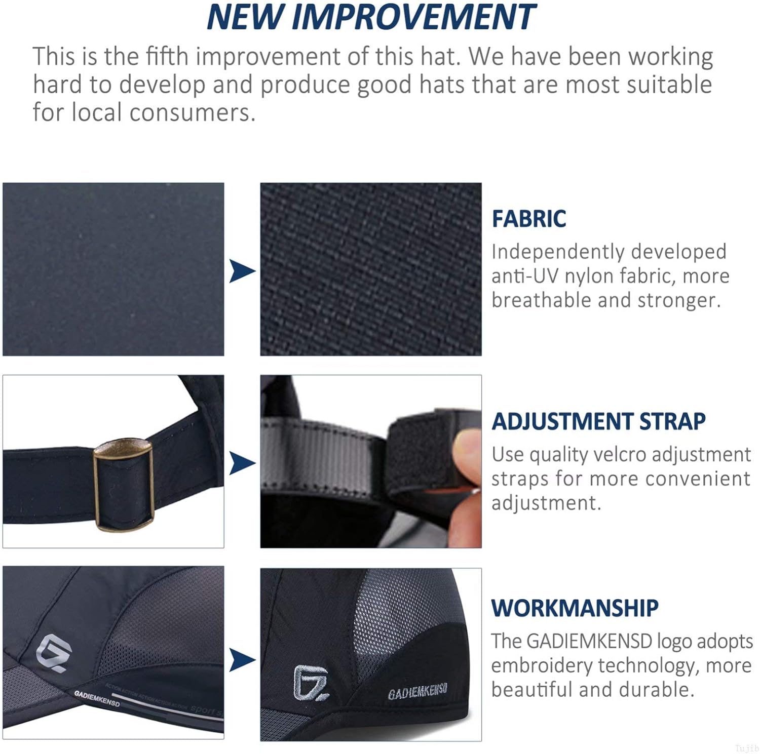 Gadiemkensd schnell trocknend atmungsaktiven Lauf im Freien im Freien – Bild 6