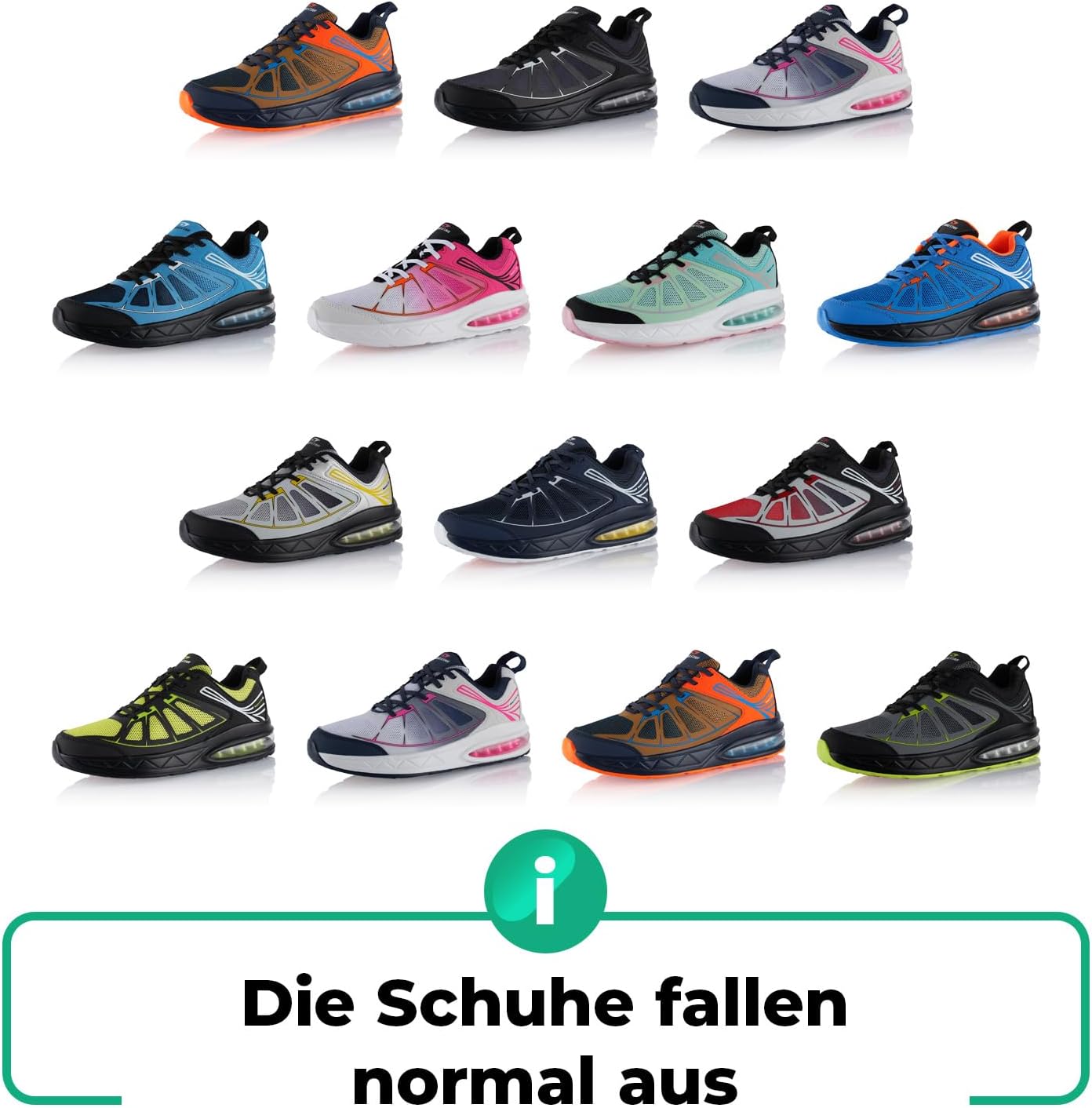 FUSSKEIDUNG® Frauen -Sportschuhe für Frauen -Sportschuhe leichte Laufschuhe leichte Laufschuhe – Bild 7