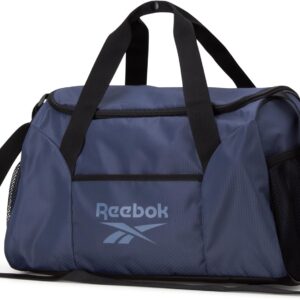 Reebok Duffel -Tasche – Leichte Fitnesstasche – Wochenendausflug -Tasche für Reisen, Strand, Yoga, Ostküste, eine Größe, Ostküsteblau