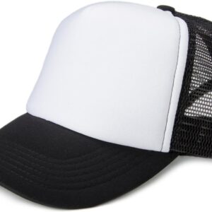 StyleBreaker 04023007 5 Panel Mesh Trucker Baseball Cap MITTABLE UNISEX