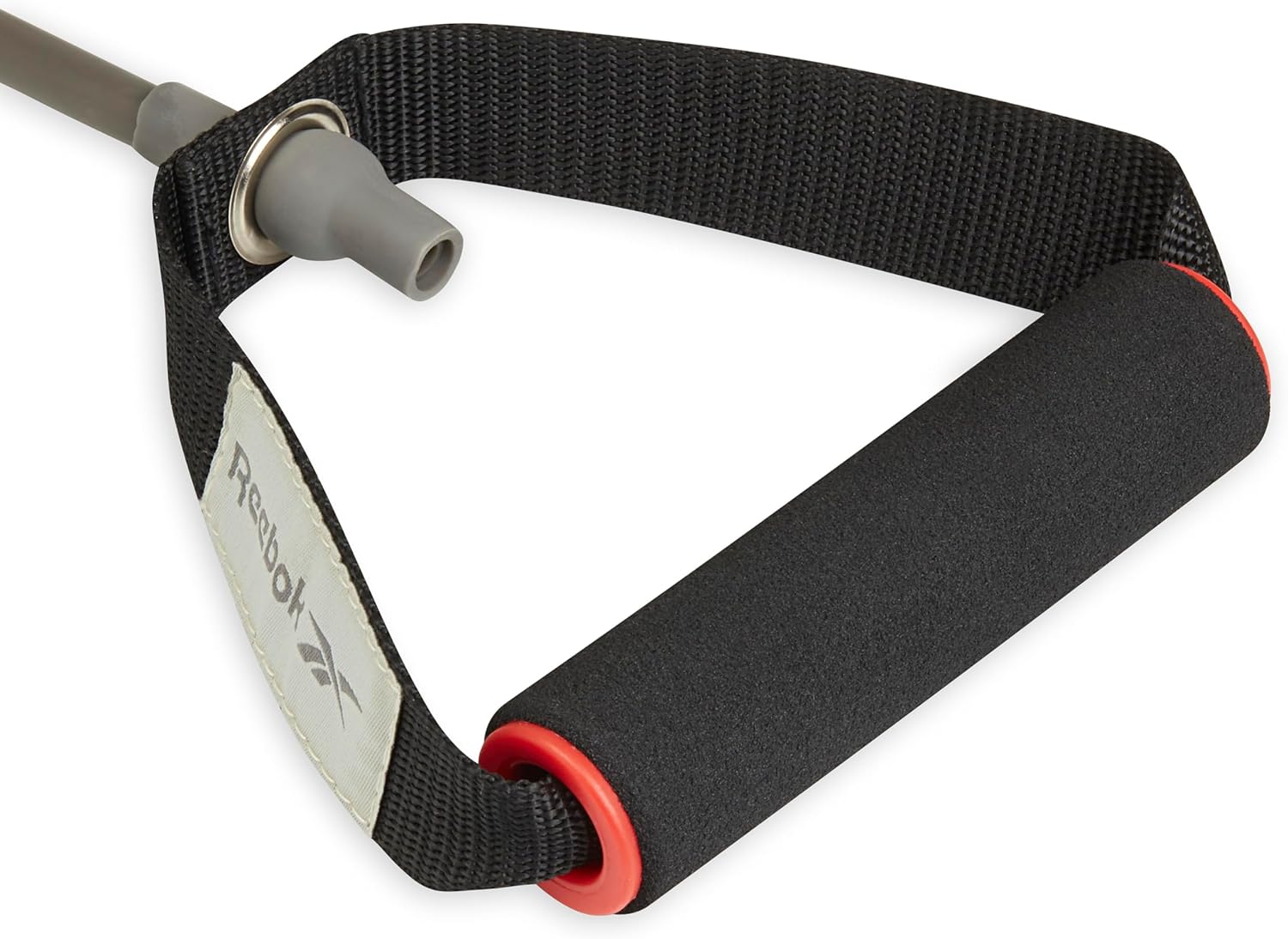 Reebok Resistance Tube Ganzkörper-Training, Aufwärm- und Krafttraining, Widerstandsbänder mit Griffen, Slip-Stretchbänder für Bewegung, Fitnessbands für Männer & Frauen – Bild 3