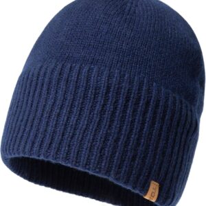 Top-EX XL/XXL 100% Merino Woll Mütze Hut, Winterhut, Wollhut, Männer Frauen, gestrickter Hut, Fischer