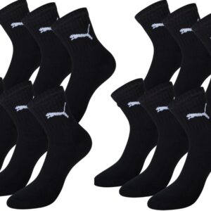 Puma Short Crew Erwachsene Sportsocken, 3 Paare
