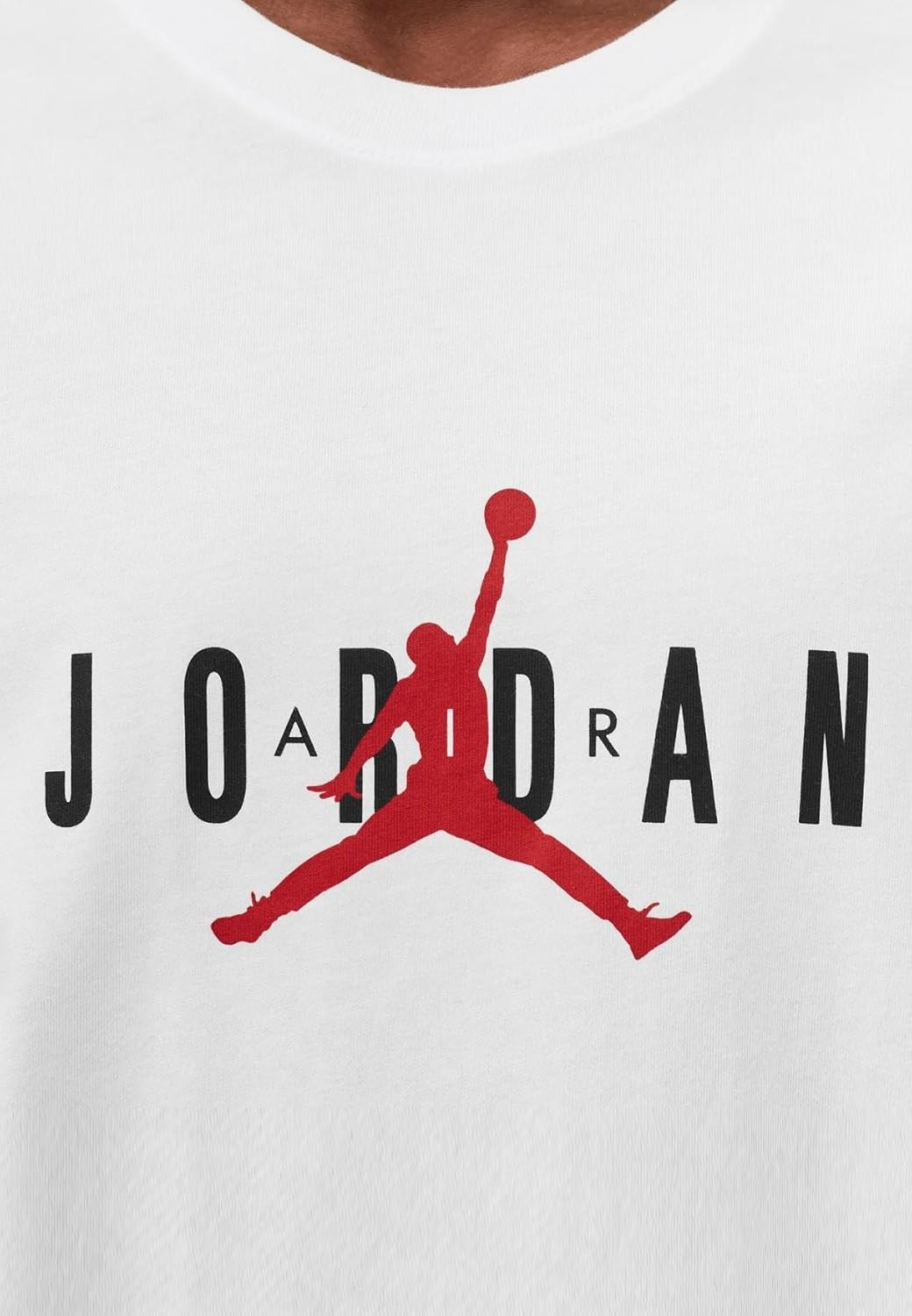 Herren Jordan White Air Wordmark T-Shirt – Bild 3