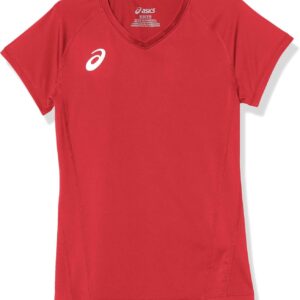 ASICS Mädchen Youth Spin Serve Volleyballtrikot, Kurzärmelig Trikot