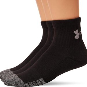 Under Armour Unisex Heatgear Quarter 3Pk Mid Socken