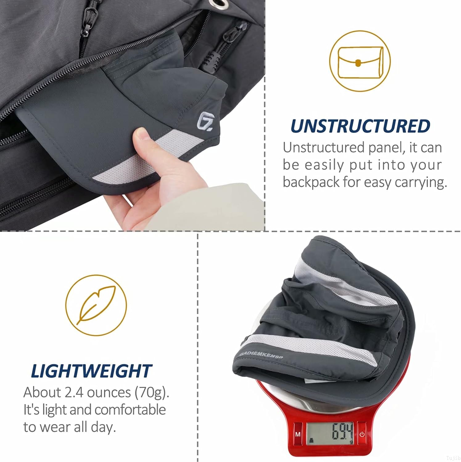 Gadiemkensd schnell trocknend atmungsaktiven Lauf im Freien im Freien – Bild 3