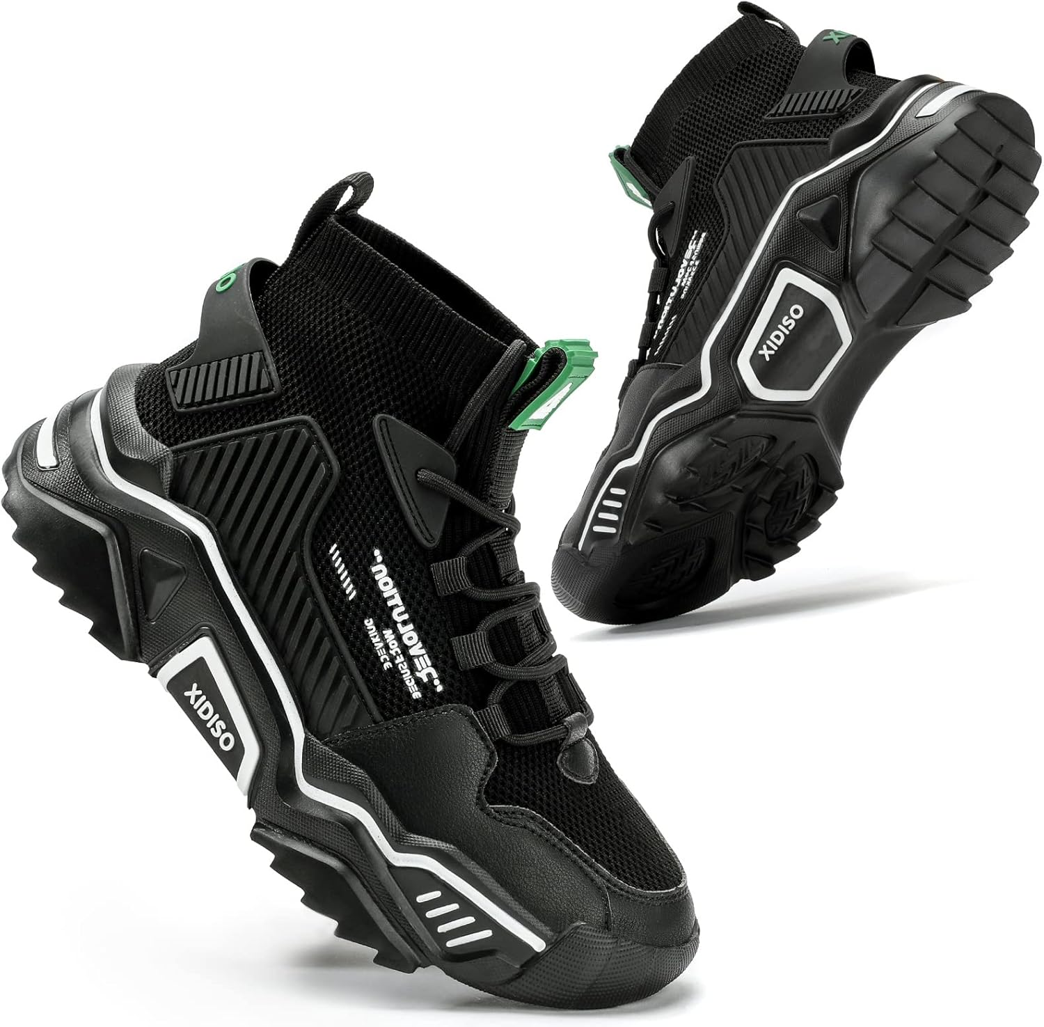 Sannax Herren Fashion Trainer, High Top Trainer – Bild 8