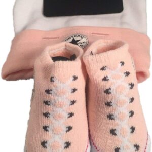 Converse All Star Baby-Jungen CNV_MC0005-A6A_6-12M Kappe, hellrosa (MC0005-A6a)/Weiß, 6 Monate EU