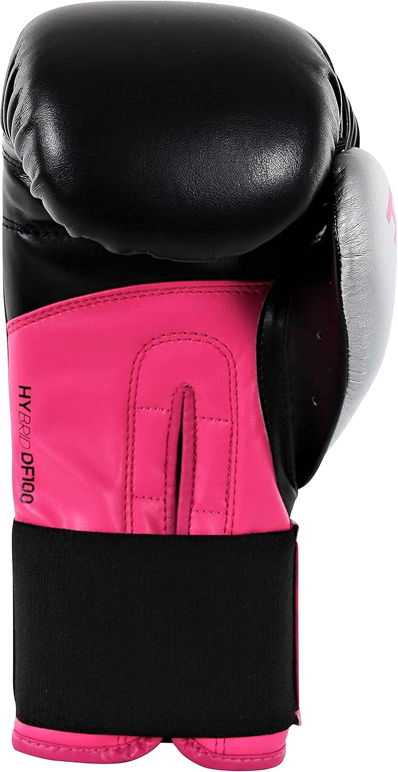 adidas Boxhandschuhe Frauen Hybrid 100, Frauen, Hybrid 100 Frauen, Schwarz/Pink – Bild 3