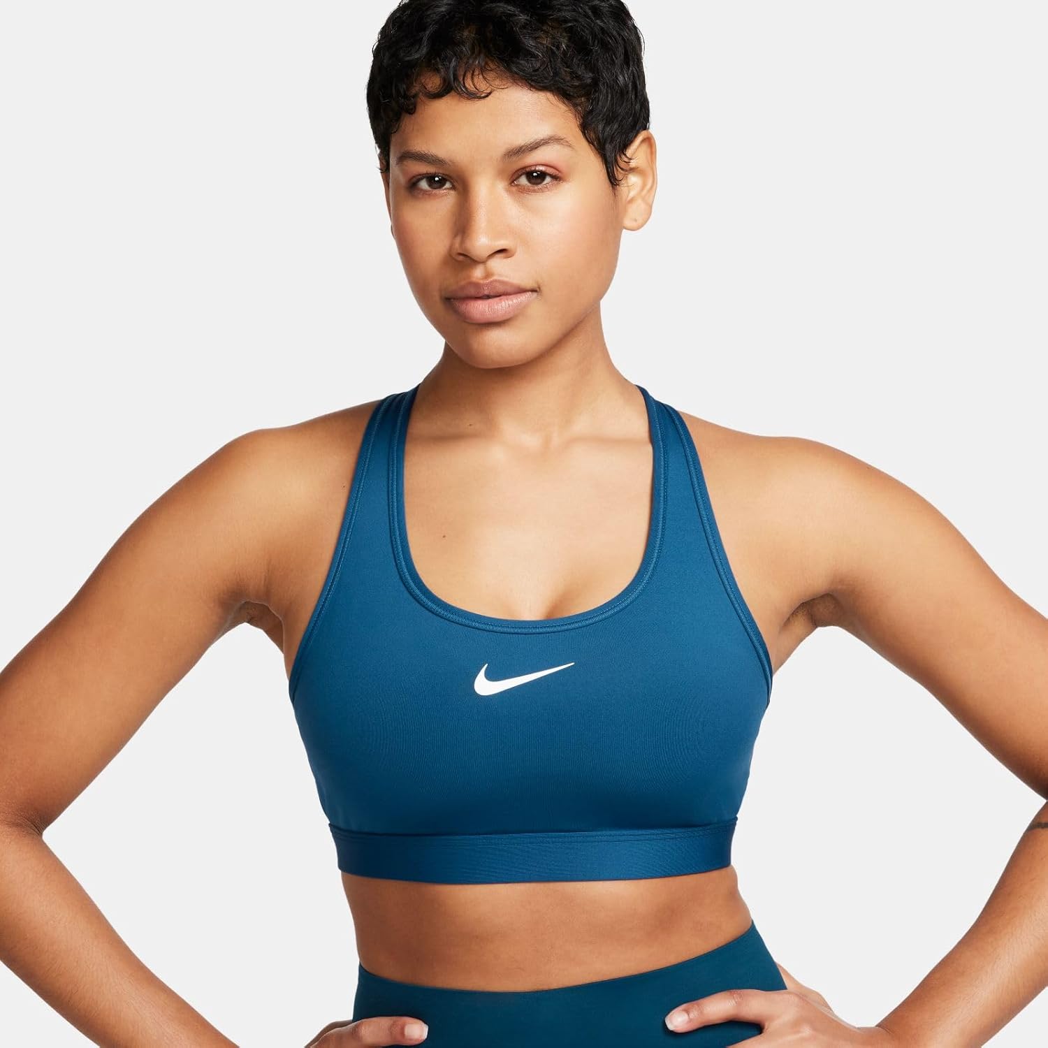 Nike Women's Swsh Med Sport BH – Bild 2