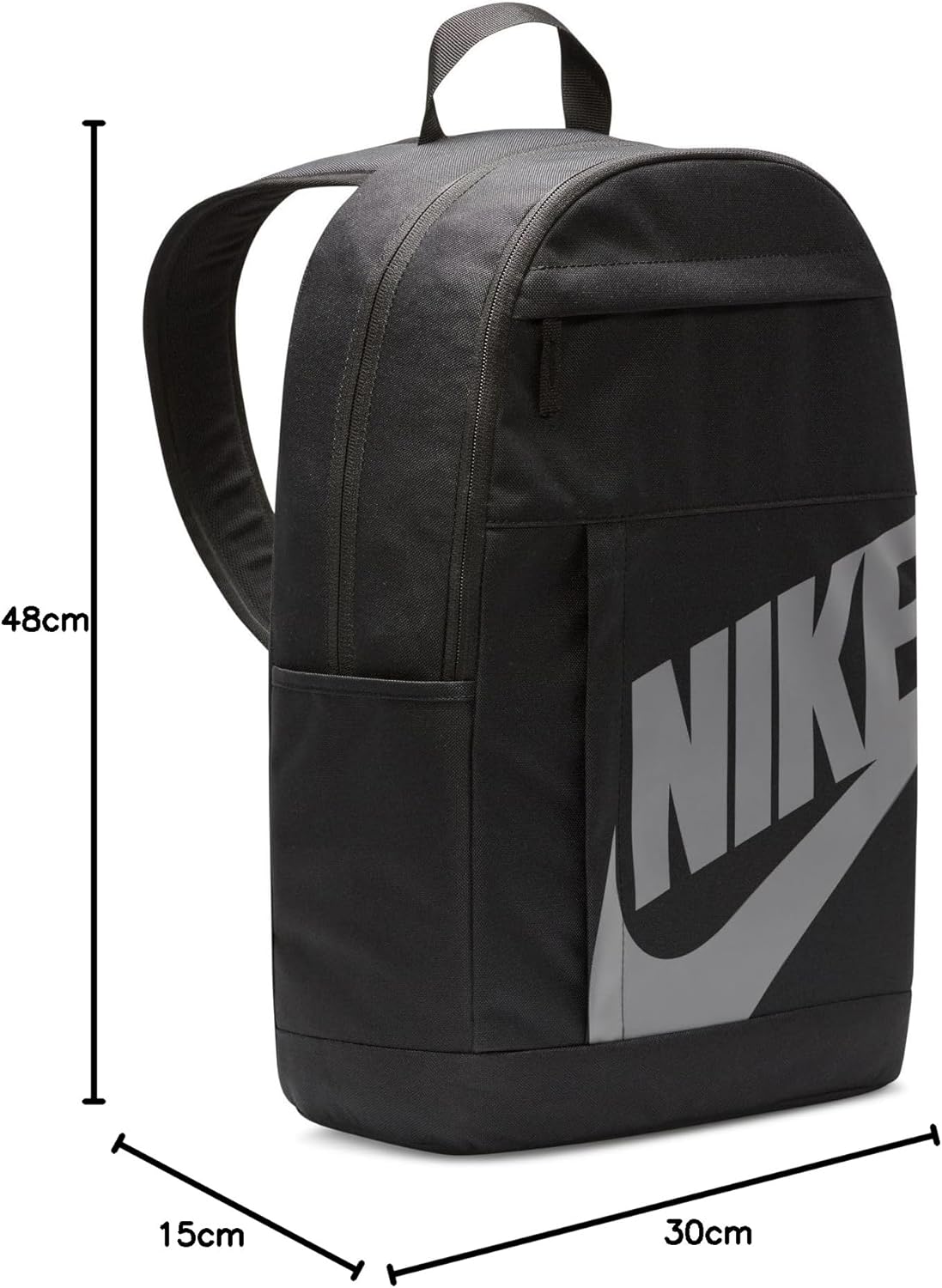 Nike Elemental DD0559-013, Schwarz/Anthrazit, 21 l, Schwarz/Anthrazit., Rucksack – Bild 6