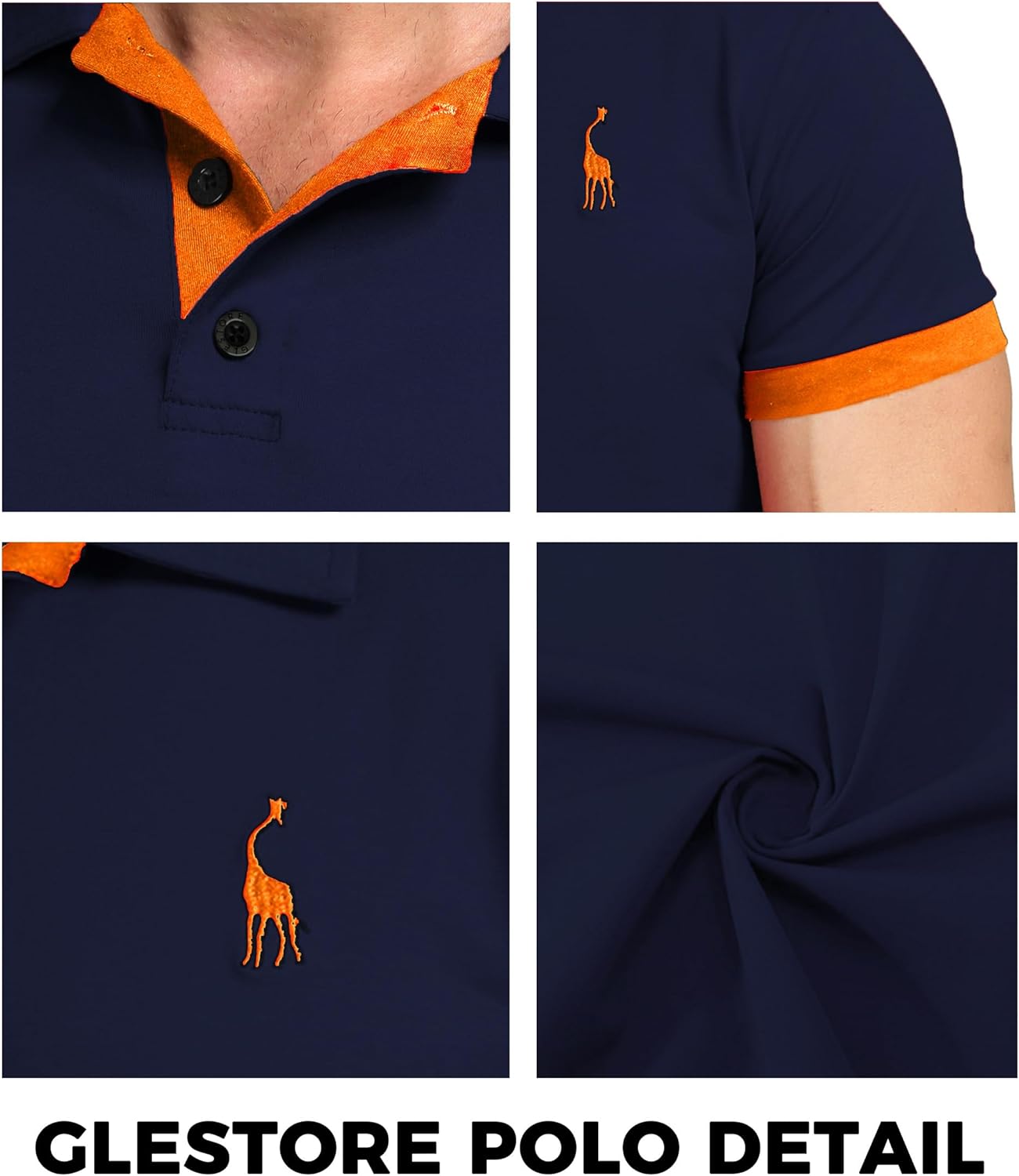 Glestore Polo-Shirt, Kurzarm-Sommerhemd für Männer – Bild 6