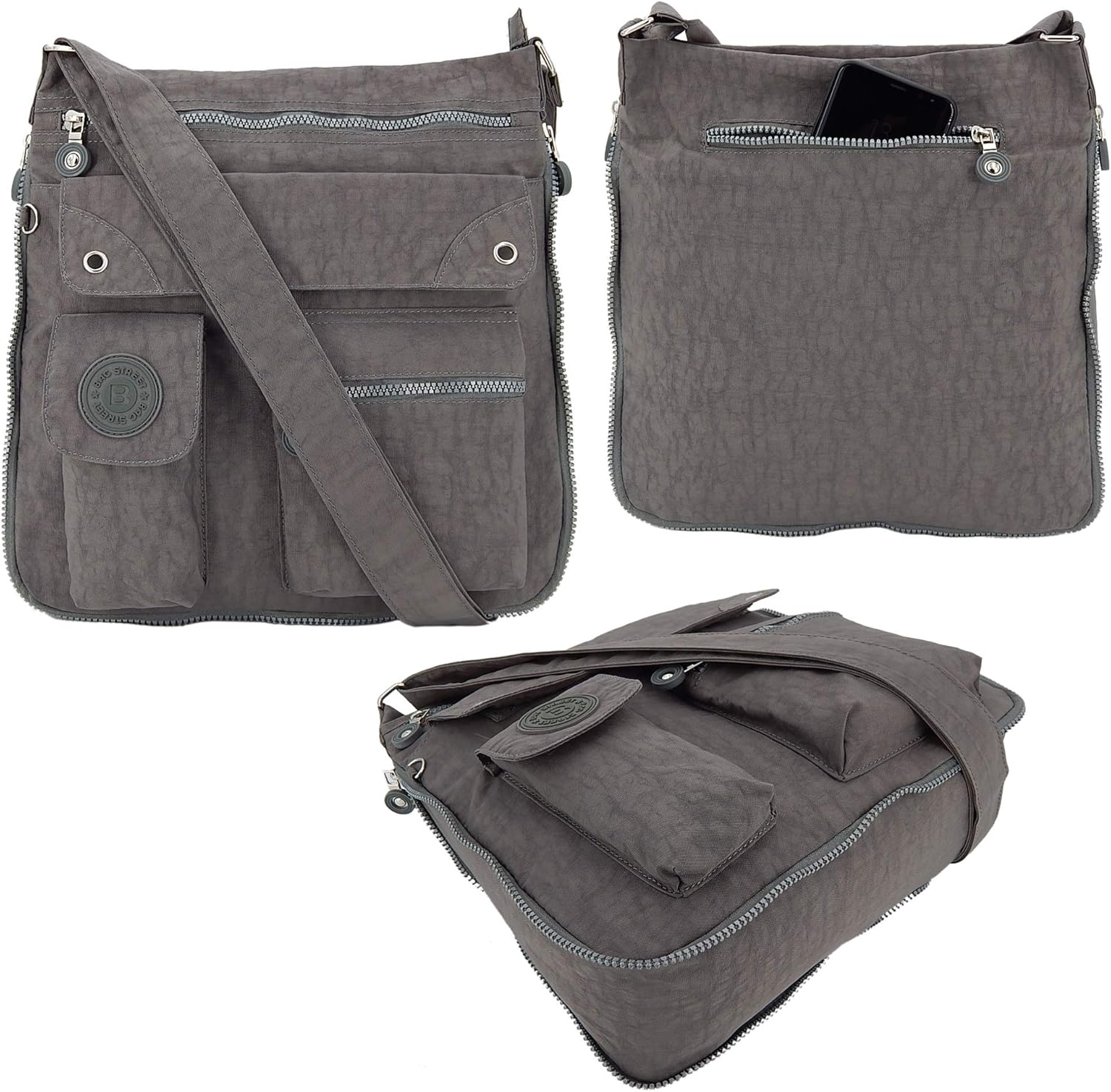 Ekavale Leichtes Frauenumhängetasche - Praktische Crossbody -Handtasche mit mehreren Fächern - Umhängetasche Wasserabweisende Frauenbeutel – Bild 7