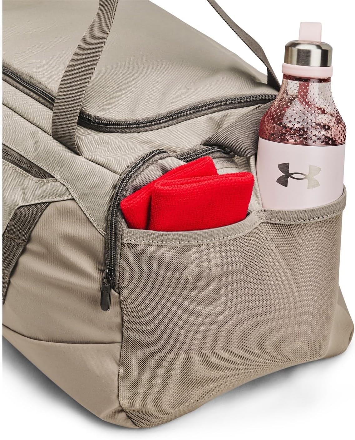 Under Armour Underible 5.0 Duffel (203) Timberwolf, Taupe/Taupe -Dämmerung, klein, klein, klein, klein, klein, klein – Bild 6