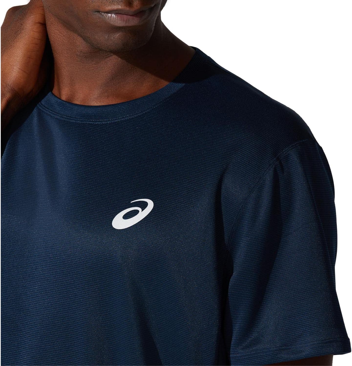 ASICS Men's 2011C341-401_S T-Shirt, Navy, S, Marine – Bild 3