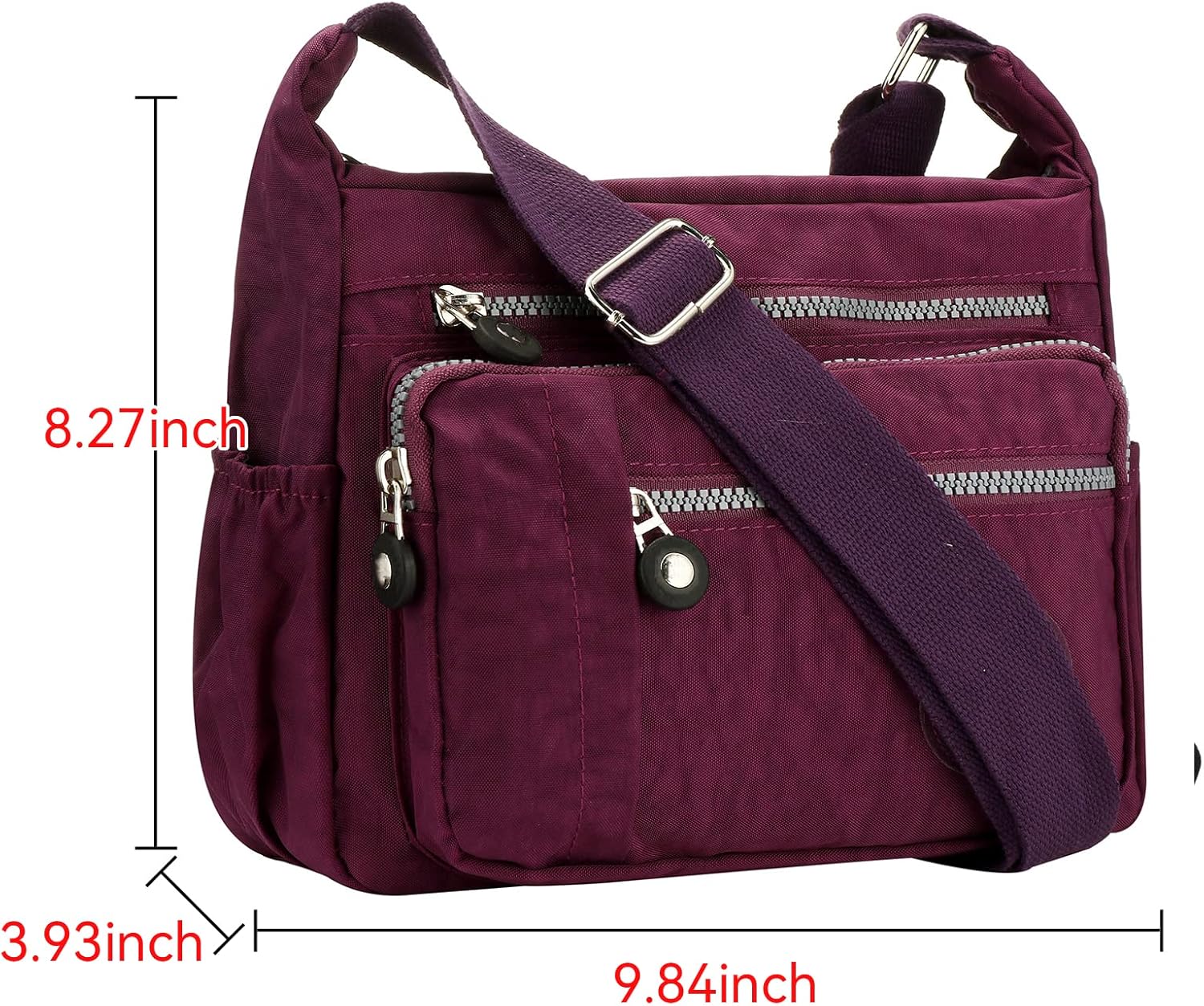 Multi-T-Tape-Messenger-Umhängetasche für tägliche Einkäufe, 1, Retro – Bild 2