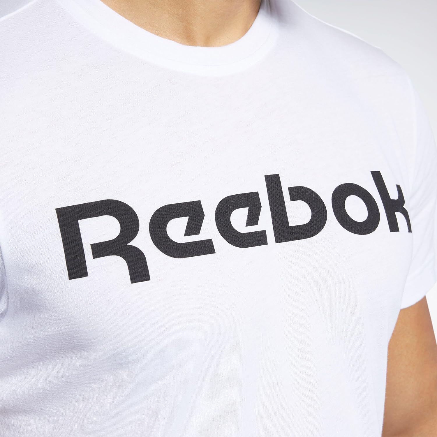 Reebok Herren Linear Logo T-Shirt T-Shirt – Bild 4