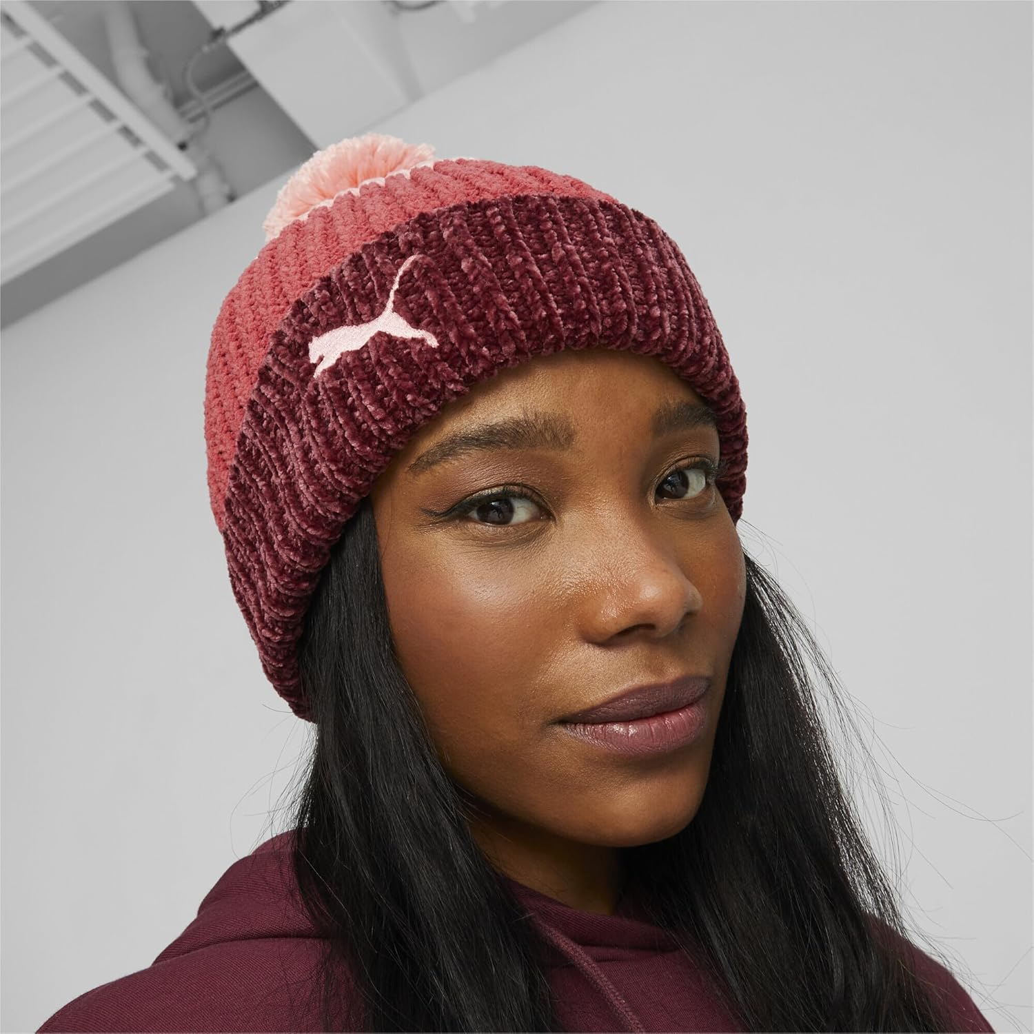 Puma Frauen WS Pom Beanie Hut – Bild 4