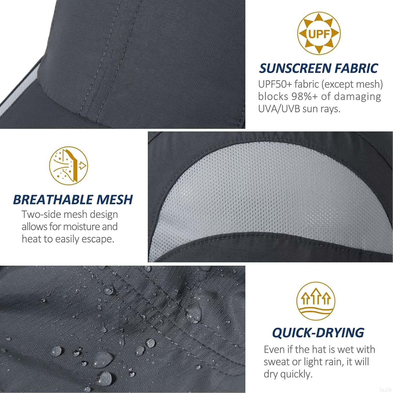 Gadiemkensd schnell trocknend atmungsaktiven Lauf im Freien im Freien – Bild 4