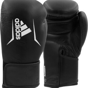 Adidas Lederboxhandschuhe Fitnessstudio Kickboxing 10oz 12oz 14oz 16oz Geschwindigkeit 175 Lederboxhandschuhe für Training, Fitness, Sparring, Fitnessstudio, Kickboxen, 10oz, 12oz, 16oz