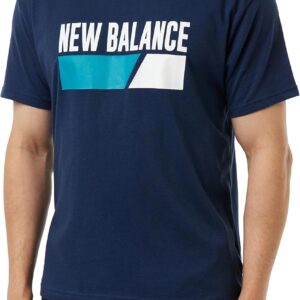 New Balance Herren Nb Sport Seasonal Graphic Short Sleeve Top Lifestyle-Top für Herren