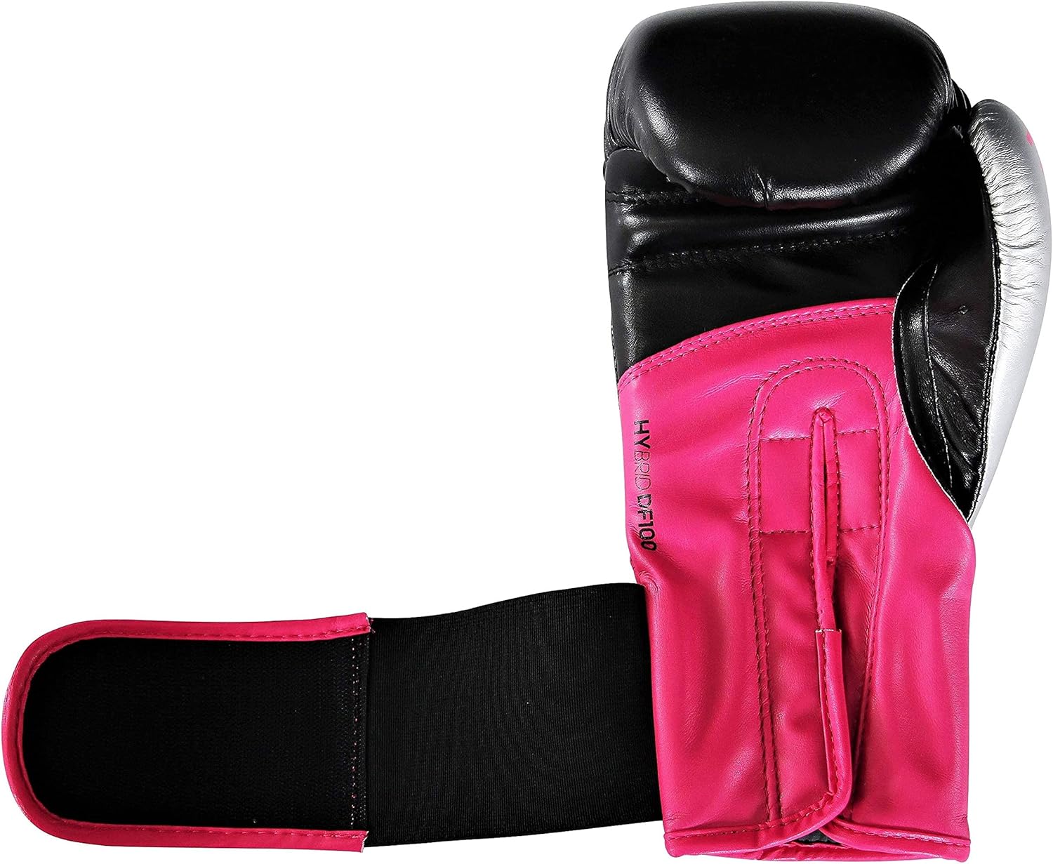 adidas Boxhandschuhe Frauen Hybrid 100, Frauen, Hybrid 100 Frauen, Schwarz/Pink – Bild 4