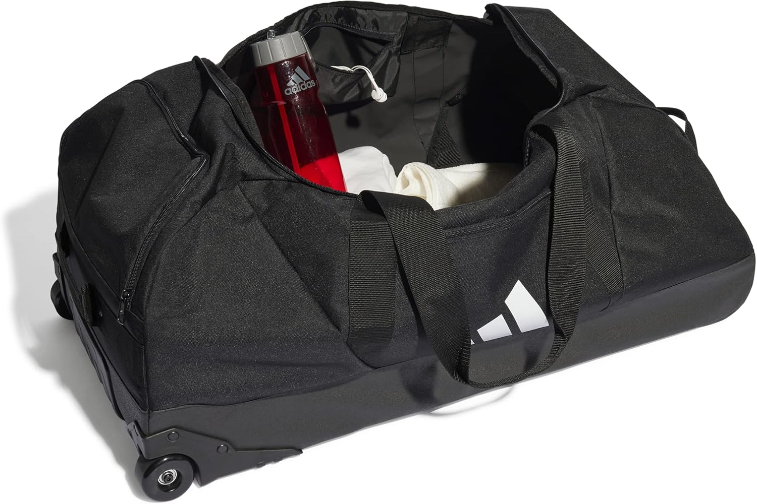 Adidas Unisex Tiro League Trolley Team Tasche Extra groß, schwarz/weiß, eine Größe – Bild 4