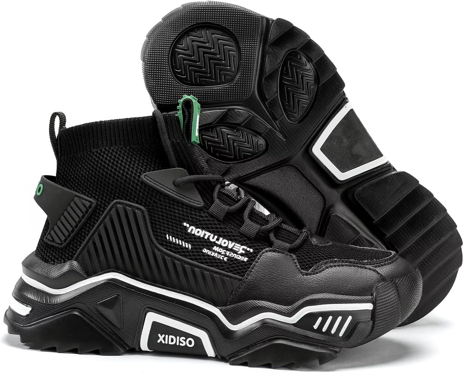 Sannax Herren Fashion Trainer, High Top Trainer – Bild 3