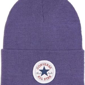 Converse Chuck Patch Beanie – dunkle Rosine, dunkle Rosine, eine Größe, dunkle Rosine