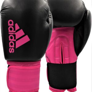 adidas Boxhandschuhe Frauen Hybrid 100, Frauen, Hybrid 100 Frauen, Schwarz/Pink
