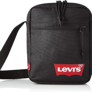 Levis Männer mini solide (roter Batwing) Crossbody