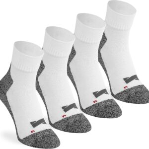 Sportsocken 2/4/8 Paare Viertel Viertel Socken Anti-Bubble Polster Frauen & Männer