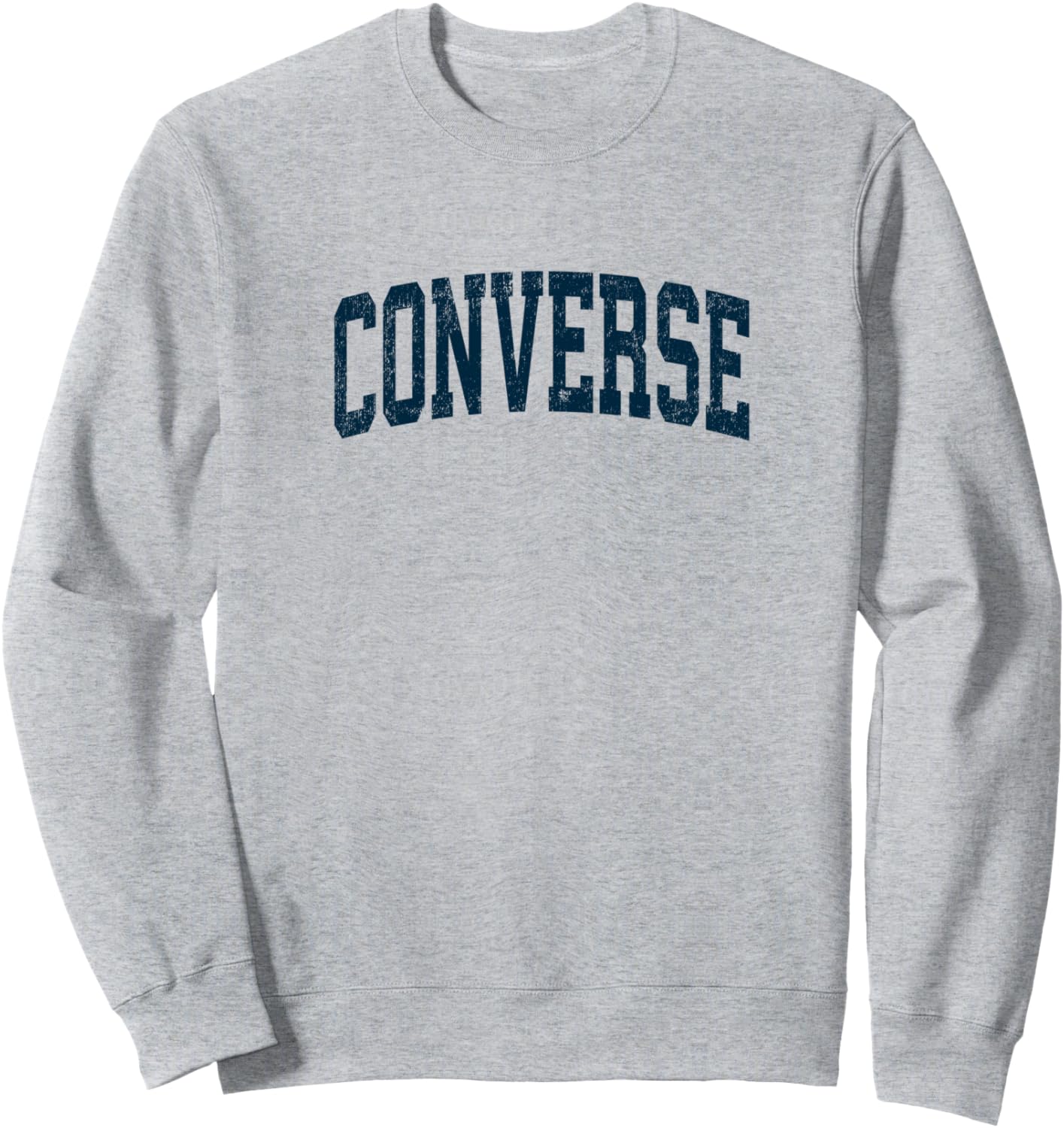 Converse Texas TX Vintage Athletic Sports Marine Design Sweatshirt, Gray, s