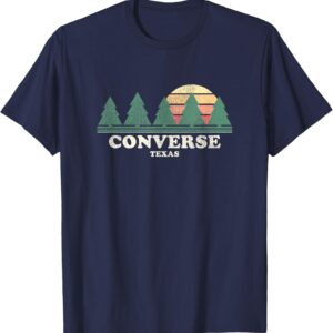 Converse TX Vintage Throwback Tee Retro 70S Design T-Shirt