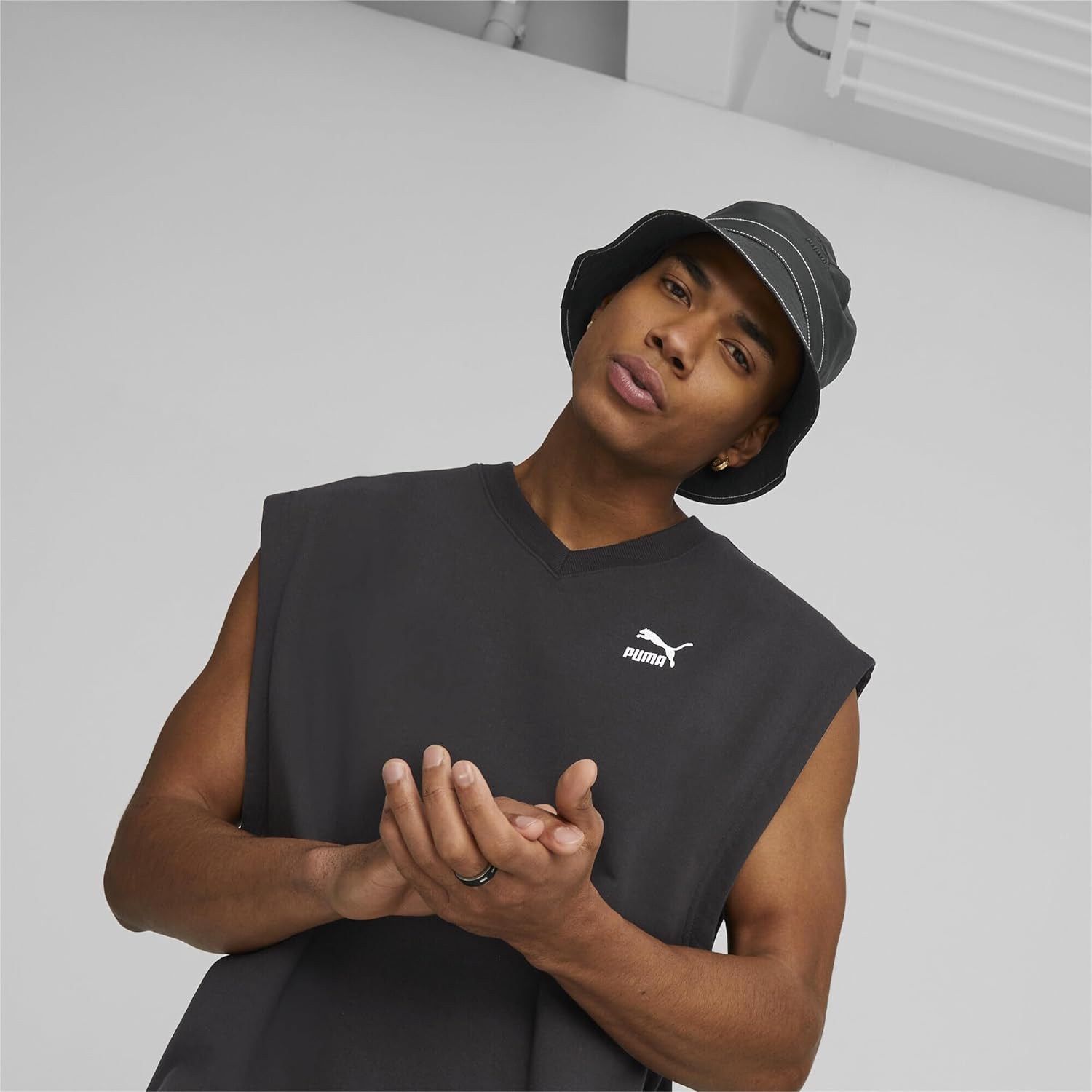 Puma Unisex Prime Classic Bucket Hut, Puma schwarz – Bild 3