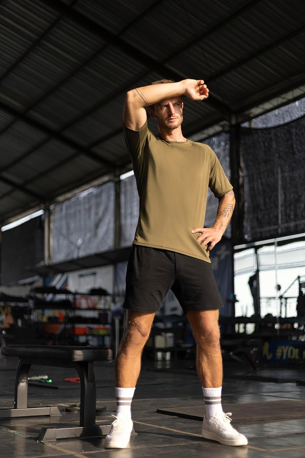 Cimic Pack von 3, 5 oder 7 Sport-T-Shirts, Herren-funktionales Hemd, schnell trocknetes, atmungsaktives Trainingshemd, Fitness-Laufhemd, kurzes Ärmel – Bild 9