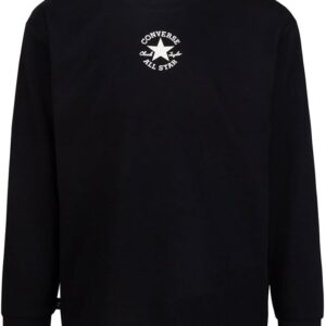 Converse Jungen CNV_9CD892-023_12-13Y T-Shirt, Schwarz, Jahre