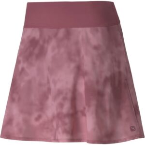 Puma Frauen Golf Frauen 2020 PWRSHAP -Krawattenfarbe Rock 16 Zoll Skort