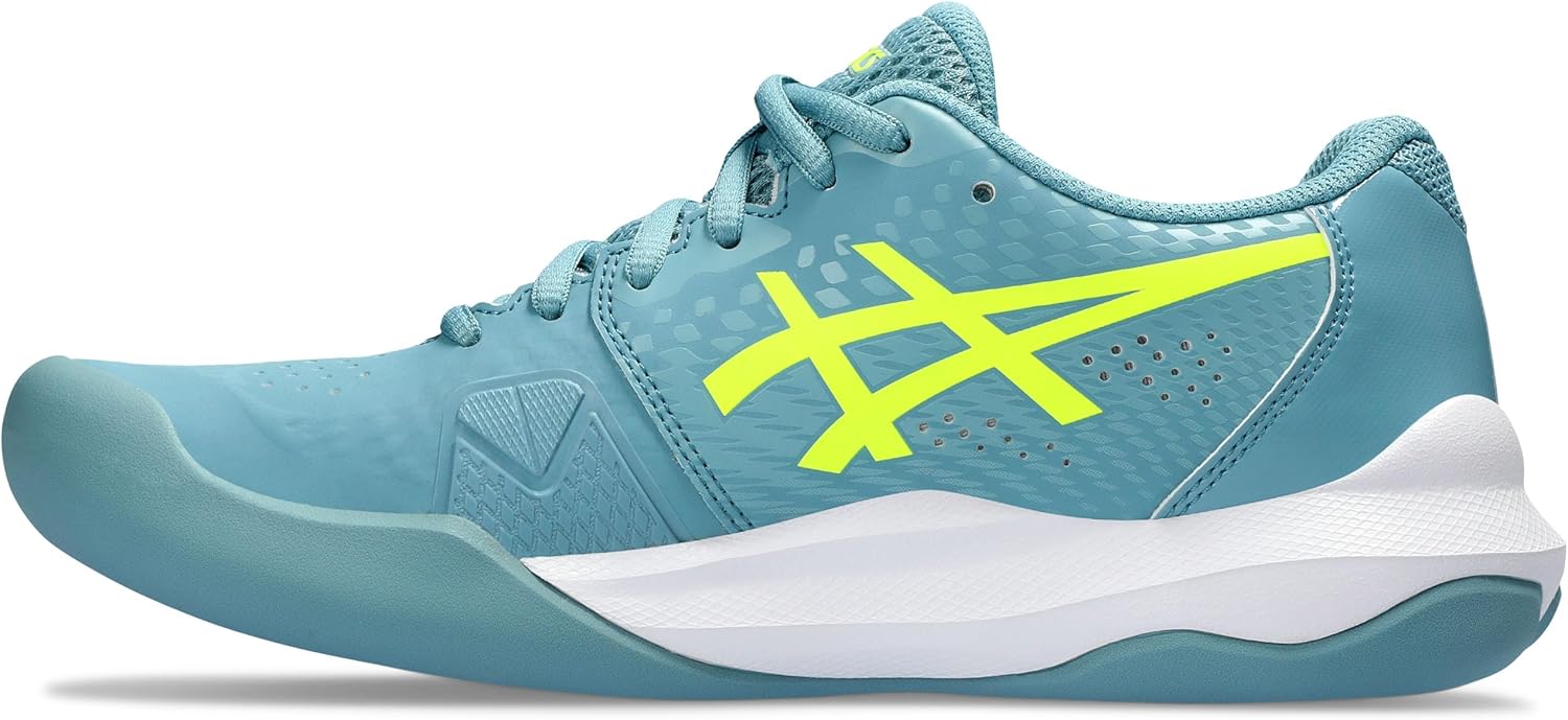 ASICS, Kombination (GrisbluesafetyWellow), Größe 6.5, graublau Sicherheit gelb – Bild 2