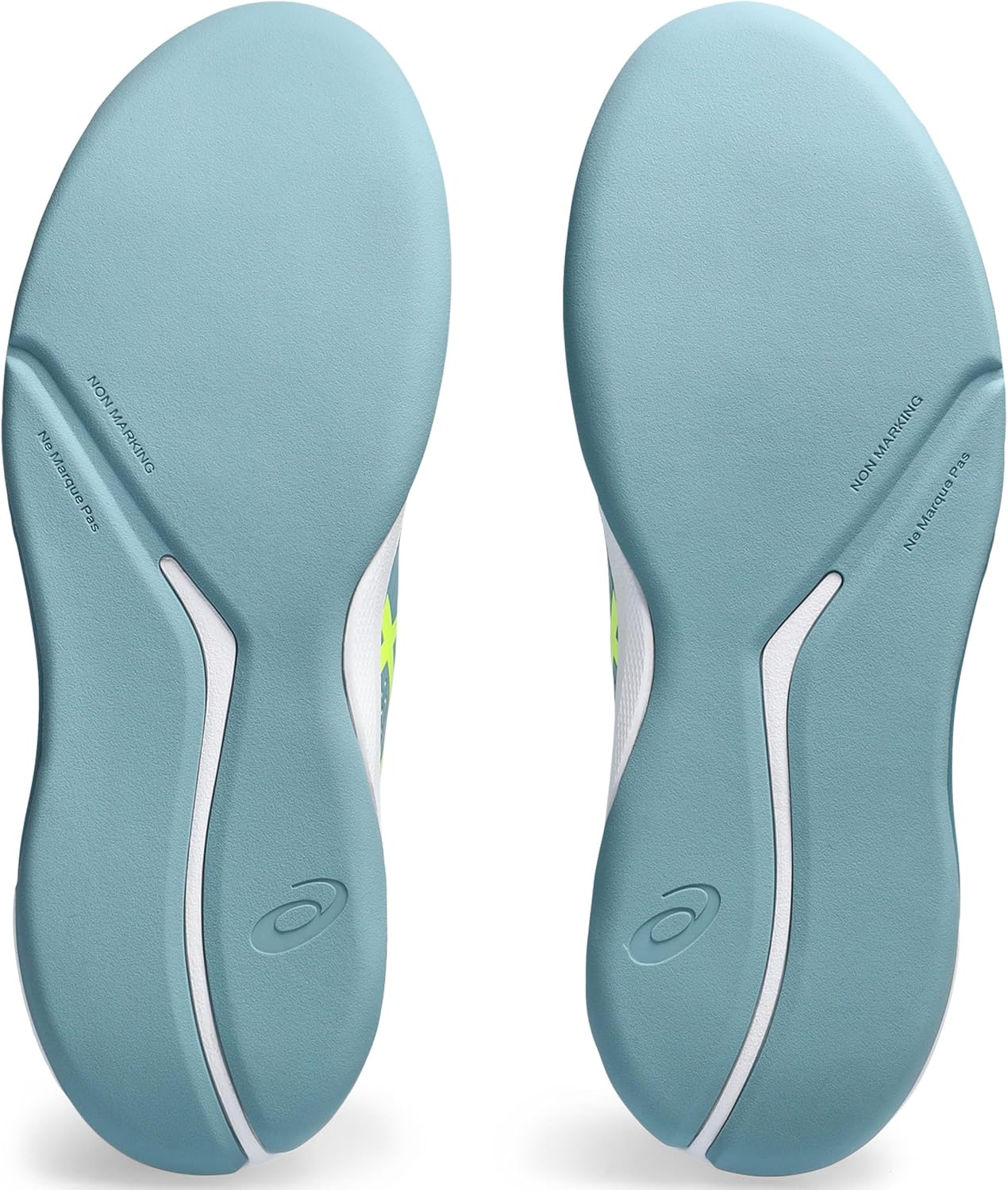 ASICS, Kombination (GrisbluesafetyWellow), Größe 6.5, graublau Sicherheit gelb – Bild 3