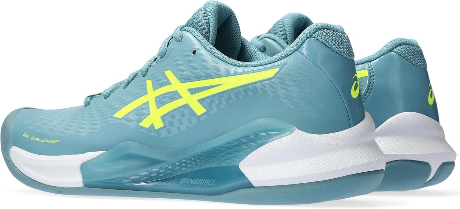 ASICS, Kombination (GrisbluesafetyWellow), Größe 6.5, graublau Sicherheit gelb – Bild 5