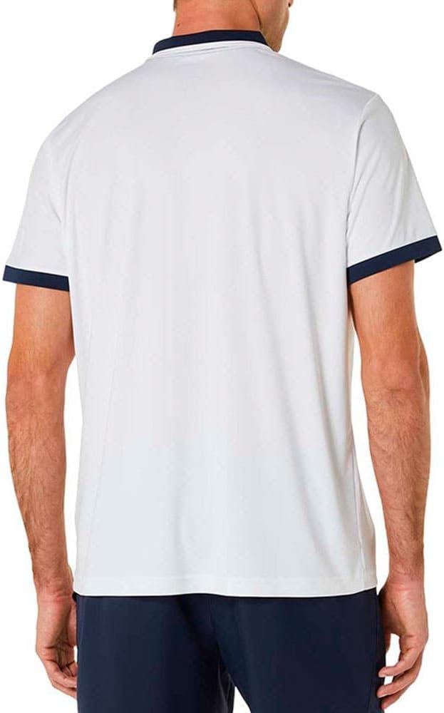 ASICS Court 2041A256 Herren -Polo -Hemd, weiß – Bild 2