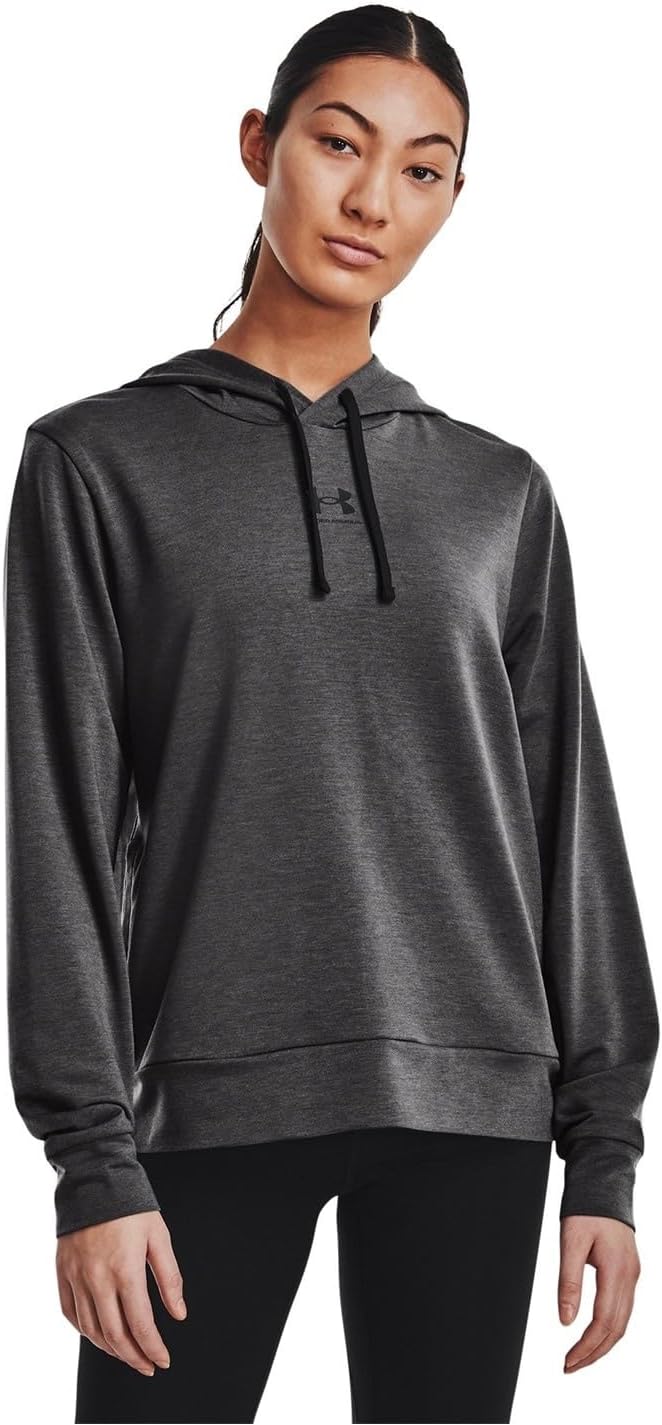 Under Armour Damen -Rivale Terry Hoodie Langarm – Bild 2