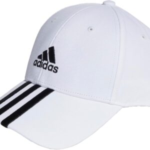 adidas unisex 3 streifen baseballkappe cotton taill